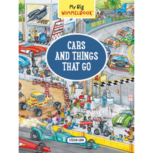 My Big Wimmelbook(r) - Cars and Things That Go: A Look-And-Find Book (Kids Tell the Story) - Board Book
