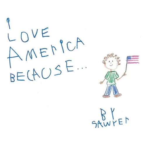 I Love America Because . . . - Paperback