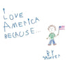 I Love America Because . . . - Paperback