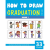 How to Draw Graduation for Kids - Volume 1 - Paperback