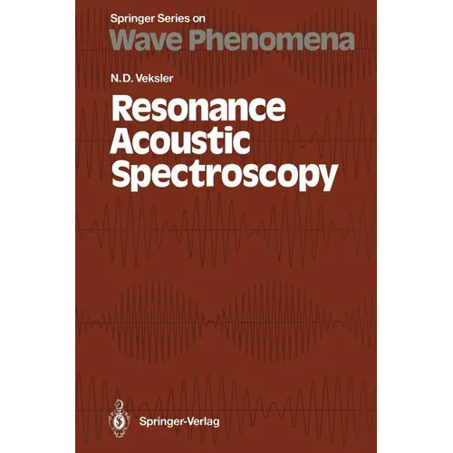 Resonance Acoustic Spectroscopy - Paperback