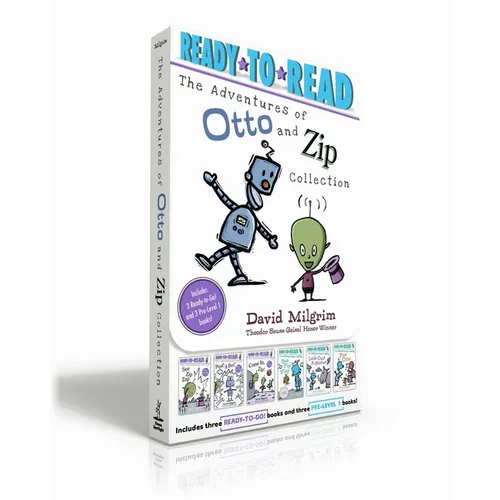 The Adventures of Otto and Zip Collection (Boxed Set): See Zip Zap; Poof! a Bot!; Come In, Zip!; See Pip Flap; Look Out! a Storm!; For Otto - Paperback