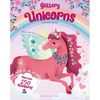 Glittery Unicorns Sticker Book - Paperback