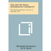 The Art Of Yeats, Affirmative Capability: The Kenyon Review, V15, No. 3, Summer, 1953 - Paperback