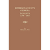 Jefferson County, Georgia, Tax Lists, 1796-1803 - Paperback