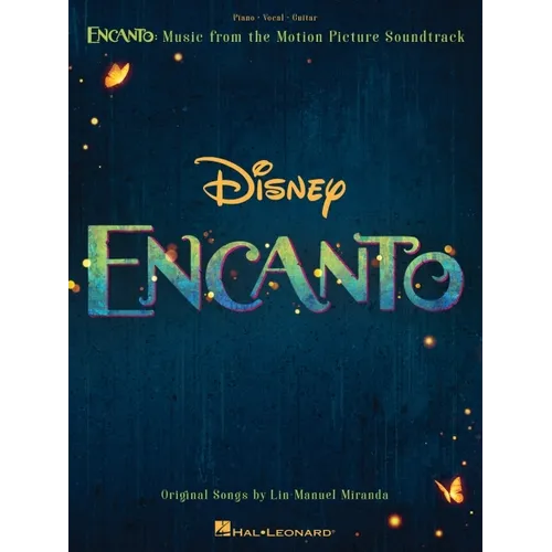 Encanto: Music from the Motion Picture Songbook Piano/Vocal/Guitar Arrangements 9 Songs Including We Don T Talk about Bruno and Surface Pressure Disne - Paperback