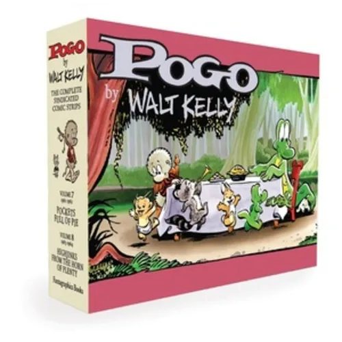 Pogo the Complete Syndicated Comic Strips Box Set: Vols. 7 & 8: Pockets Full of Pie & Hijinks from the Horn of Plenty - Hardcover