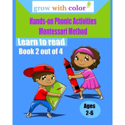 Hands-on Phonic Activities Montessori Method: Learn to Read Book 2 - Paperback