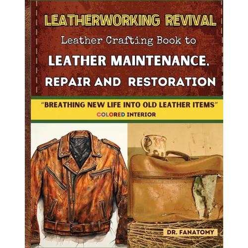 Leatherworking Revival: Leather Crafting Book to Leather Maintenance, Repair and Restoration: Breathing New Life into Old Leather Item - Paperback