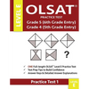 Olsat Practice Test Grade 5 (6th Grade Entry) & Grade 4 (5th Grade Entry)-Level E-Test 1: One Olsat E Practice Test (Practice Test One), Gifted and Ta - Paperback