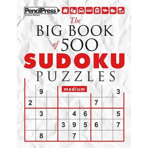 The Big Book of 500 Sudoku Puzzles Expert (with answers) - Paperback