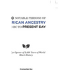 700 Notable Persons of African Ancestry 1400 Bc to Present Day: An Eye-Opener of 3,400 Years of World Black History - Paperback