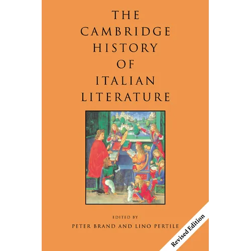 The Cambridge History of Italian Literature - Paperback