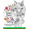 Wild Horses coloring book: Coloring Book for Adult - Paperback