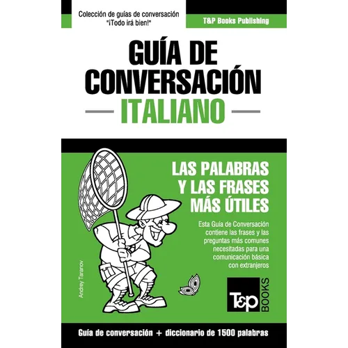 Guía de Conversación Español-Italiano y diccionario conciso de 1500 palabras - Paperback