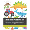 70 Dot to Dot Puzzles For Kids: Cute Connect The Dots Activity Book For Kids Ages 3-5, 4-8 - Paperback