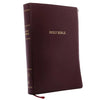 KJV, Reference Bible, Super Giant Print, Leather-Look, Burgundy, Red Letter Edition - Imitation Leather