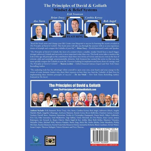 The Principles of David and Goliath Volume 1: Mindset & Belief Systems - Paperback