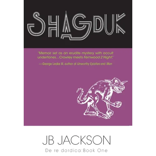 Shagduk (De re dordica, Book One) - Hardcover