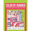 Color By Number Coloring Book For Adults & Kids: Flowers, Animals and Garden Designs - Paperback