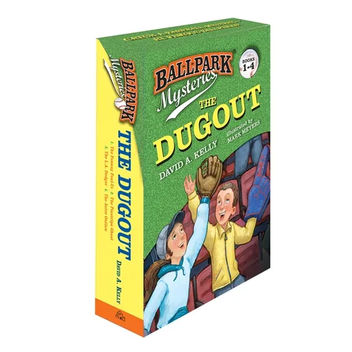Ballpark Mysteries: The Dugout Boxed Set (Books 1-4): The Fenway Foul-Up, the Pinstripe Ghost, the L.A. Dodger, the Astro Outlaw - Boxed Set