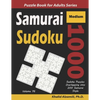 Samurai Sudoku: 1000 Medium Sudoku Puzzles Overlapping into 200 Samurai Style - Paperback