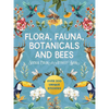 Flora, Fauna, Botanicals, and Bees Sticker, Color & Activity Book: Over 200 Unique Stickers - Paperback
