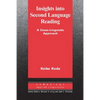 Insights Into Second Language Reading: A Cross-Linguistic Approach - Paperback