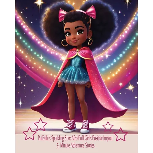 Puffville's Sparkling Star: Afro Puff Girl's Positive Impact 3-Minute Adventure Stories: Afro Puff Girl's Positive Impact - Paperback