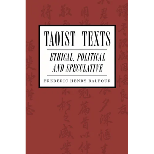 Taoist Texts - Paperback