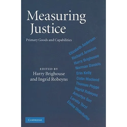 Measuring Justice - Paperback
