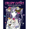 Creepy Cuties Manga Coloring Book - Paperback