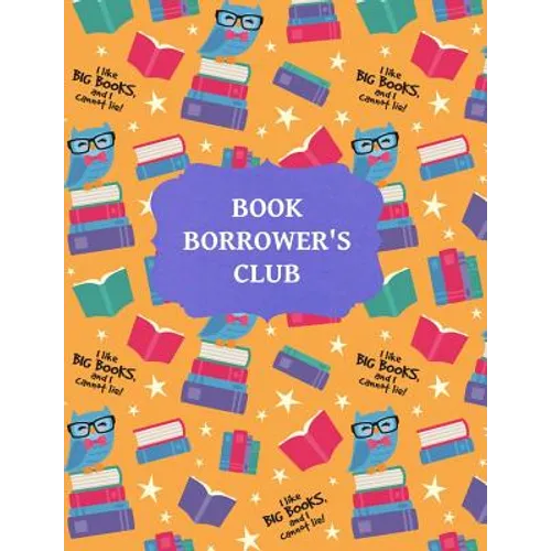 Book Borrower's Club: Owl Cover - Paperback