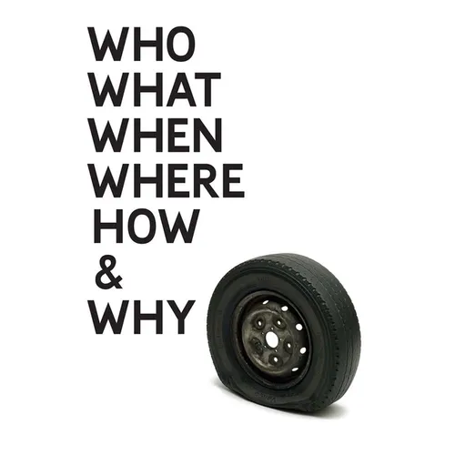 Gavin Turk: Who What When Where How & Why - Hardcover