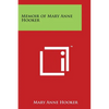 Memoir of Mary Anne Hooker - Paperback