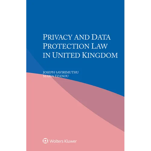 Privacy and Data Protection Law in United Kingdom - Paperback