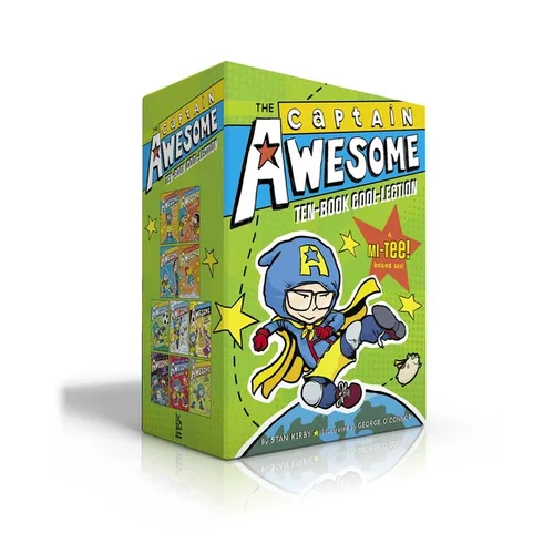 The Captain Awesome Ten-Book Cool-Lection (Boxed Set): Captain Awesome to the Rescue!; vs. Nacho Cheese Man; And the New Kid; Takes a Dive; Soccer Sta - Paperback