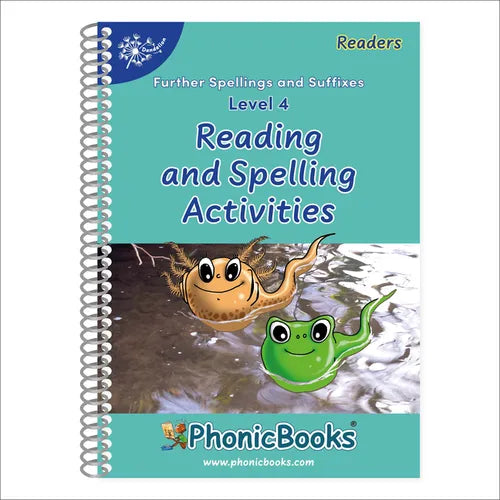 Phonic Books Dandelion Readers Reading and Spelling Activities Further Spellings and Suffixes Level 4: Photocopiable Activities Accompanying Further S - Paperback