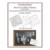 Family Maps of Warren County, Indiana, Deluxe Edition - Paperback
