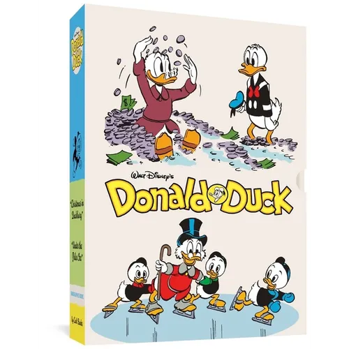 Walt Disney's Donald Duck Gift Box Set Christmas in Duckburg & Under the Polar Ice: Vols. 21 & 23 - Hardcover