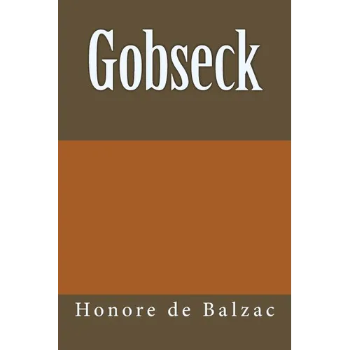 Gobseck - Paperback