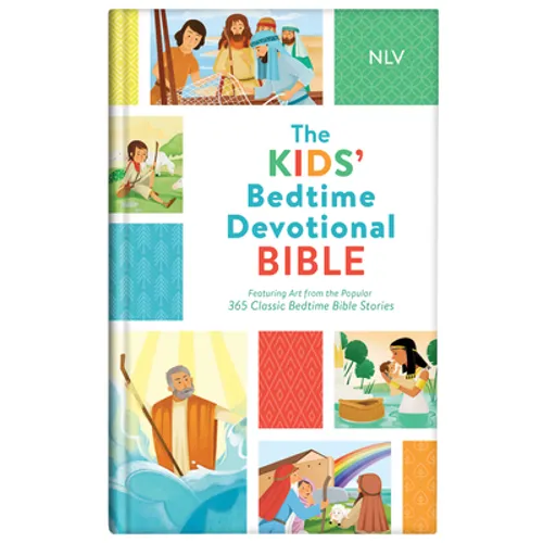 The Kids' Bedtime Devotional Bible: Featuring Art from the Popular 365 Classic Bedtime Bible Stories - Hardcover