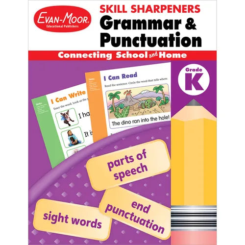 Skill Sharpeners: Grammar and Punctuation, Grade K - Paperback