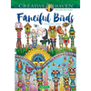 Creative Haven Fanciful Birds Coloring Book - Paperback