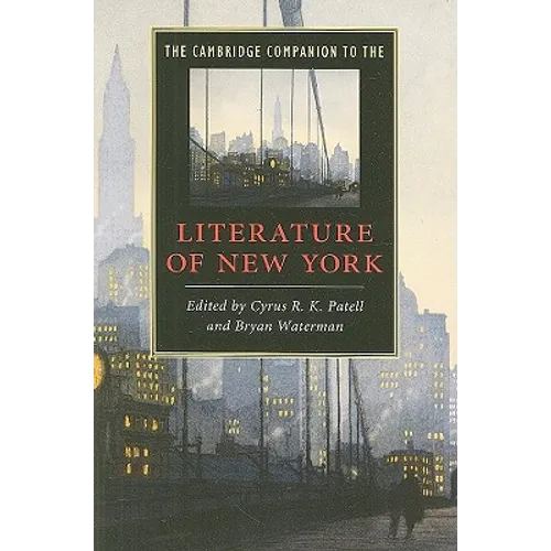 The Cambridge Companion to the Literature of New York - Paperback