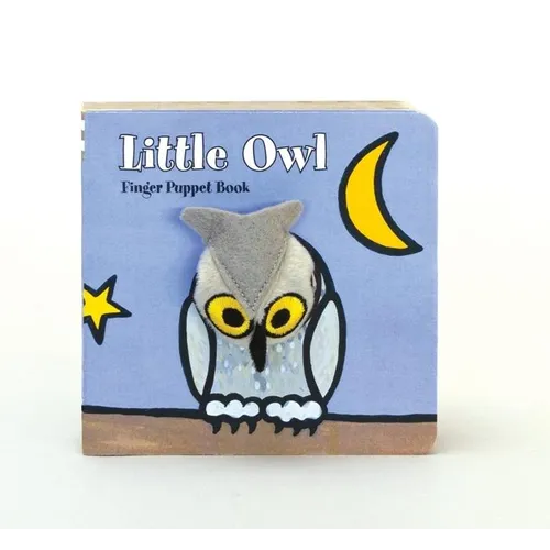 Little Owl: Finger Puppet Book: (Finger Puppet Book for Toddlers and Babies, Baby Books for First Year, Animal Finger Puppets) - Board Book