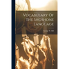 Vocabulary Of The Shoshone Language - Paperback