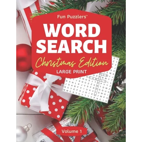 Word Search: Christmas Edition Volume 1: 8.5" x 11" Large Print - Paperback
