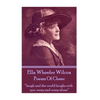 Ella Wheeler Wilcox's Poems Of Cheer: "laugh and the world laughs with you. weep and weep alone" - Paperback