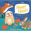 Can You Say It, Too? Hoot! Hoot!: (An Interactive Lift-The-Flap Nighttime Animal Sound Book Featuring Owls, Foxes, and More - For Babies and Toddlers) - Board Book